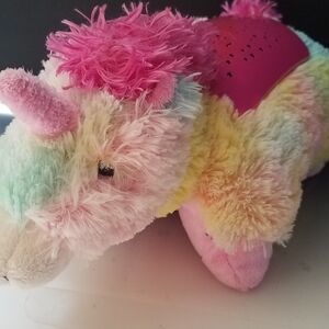 Peewee pink unicorn pillow plush toy